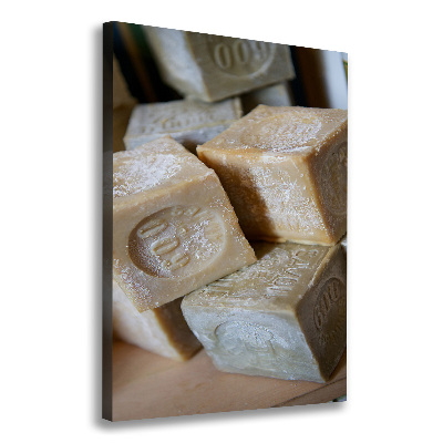 Stampa quadro su tela verticale Sapone