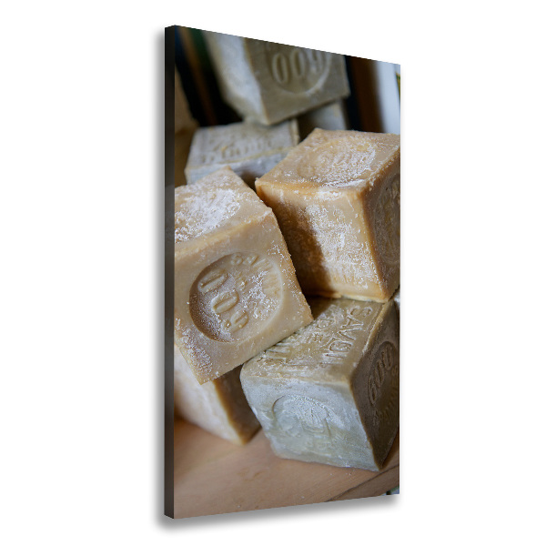 Stampa quadro su tela verticale Sapone