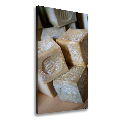 Stampa quadro su tela verticale Sapone