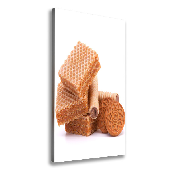 Quadro foto su tela verticale Biscotti
