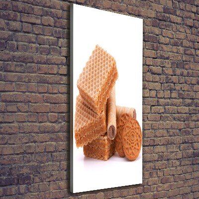 Quadro foto su tela verticale Biscotti