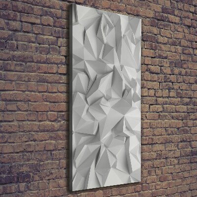 Stampa quadro su tela verticale Astrazione 3D