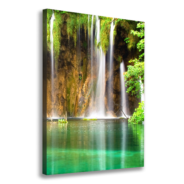 Stampa quadro su tela verticale Laghi di Plitvice