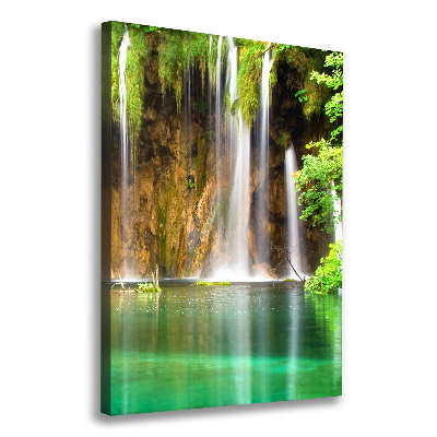 Stampa quadro su tela verticale Laghi di Plitvice