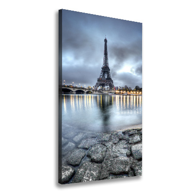 Quadro su tela canvas verticale Torre Eiffel Parigi