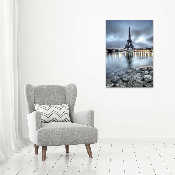 Quadro su tela canvas verticale Torre Eiffel Parigi