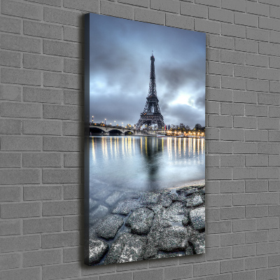 Quadro su tela canvas verticale Torre Eiffel Parigi