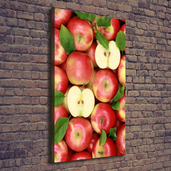 Stampa quadro su tela verticale Mele