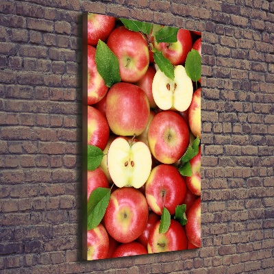 Stampa quadro su tela verticale Mele