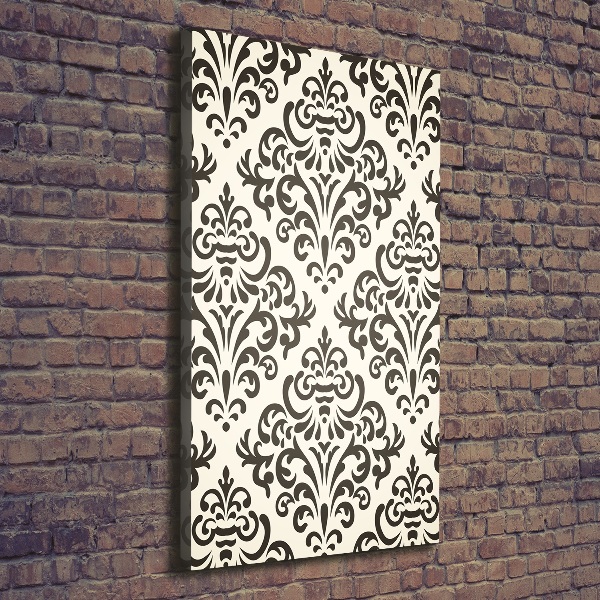 Quadro foto su tela verticale Sfondo di ornamenti