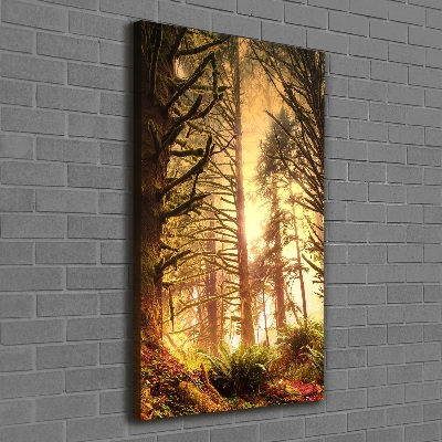 Quadro su tela canvas verticale Foresta pluviale