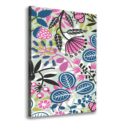 Quadro foto su tela verticale Mobili