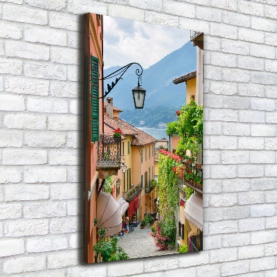 Quadro su tela canvas verticale Strade italiane