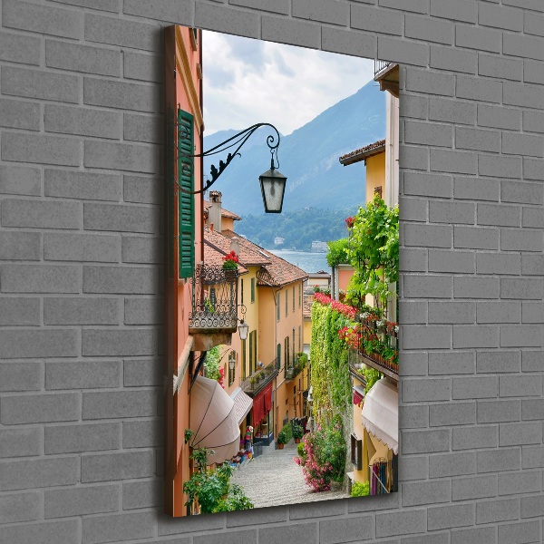 Quadro su tela canvas verticale Strade italiane