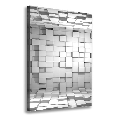 Stampa quadro su tela verticale Cubi