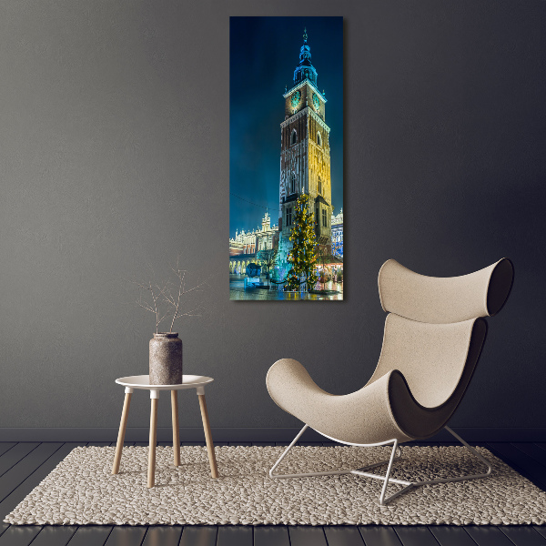 Stampa quadro su tela verticale Cracovia, Polonia