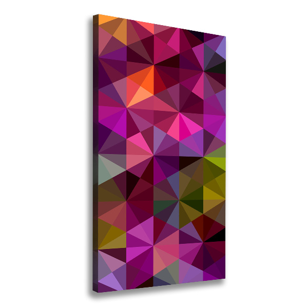 Quadro su tela canvas verticale Onde astratte