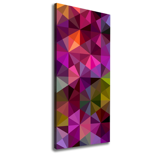 Quadro su tela canvas verticale Onde astratte