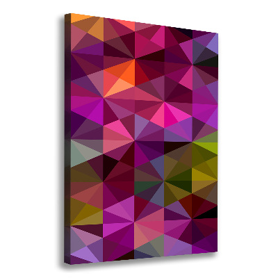 Quadro su tela canvas verticale Onde astratte