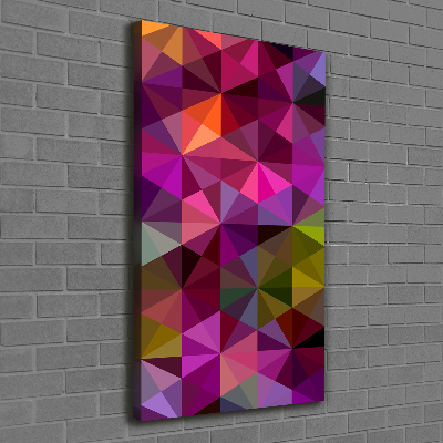 Quadro su tela canvas verticale Onde astratte