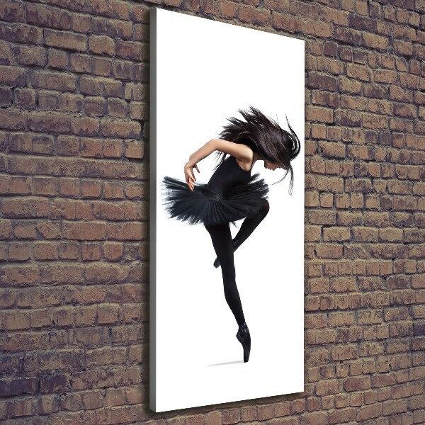 Quadro su tela canvas verticale Ballerina