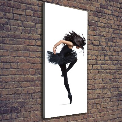 Quadro su tela canvas verticale Ballerina
