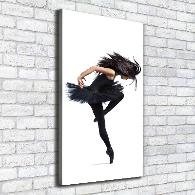 Quadro su tela canvas verticale Ballerina