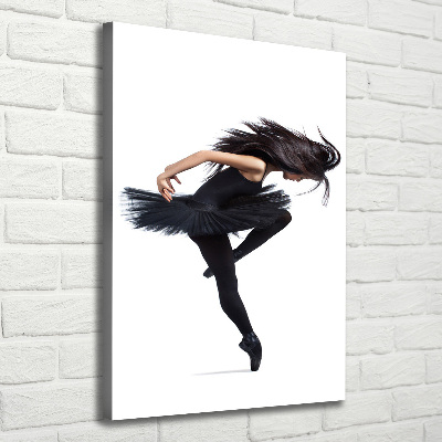 Quadro su tela canvas verticale Ballerina