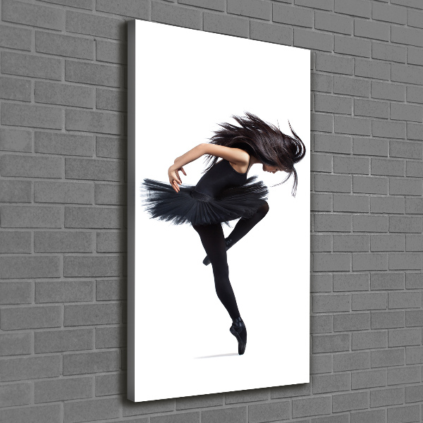 Quadro su tela canvas verticale Ballerina