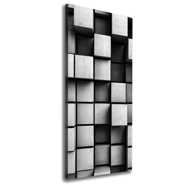 Stampa quadro su tela verticale Astrazione