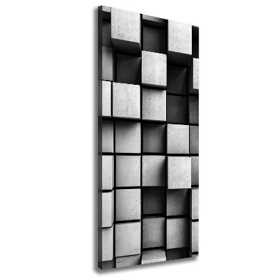 Stampa quadro su tela verticale Astrazione