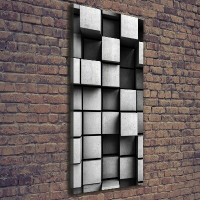 Stampa quadro su tela verticale Astrazione