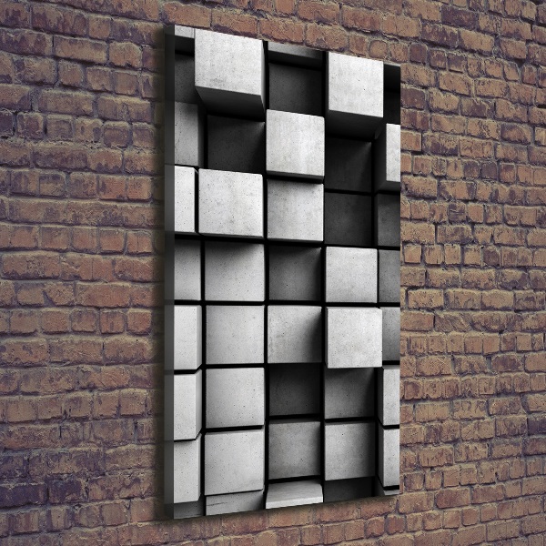 Stampa quadro su tela verticale Astrazione