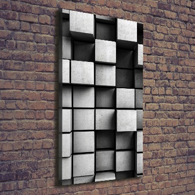 Stampa quadro su tela verticale Astrazione