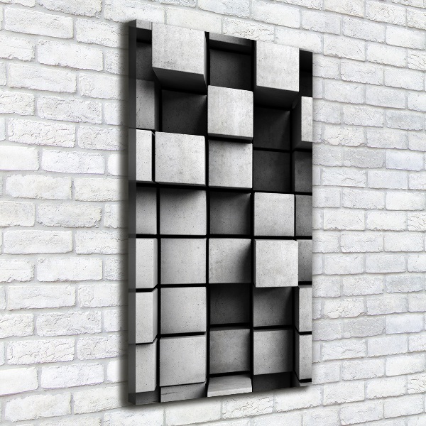 Stampa quadro su tela verticale Astrazione