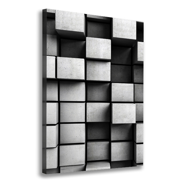 Stampa quadro su tela verticale Astrazione