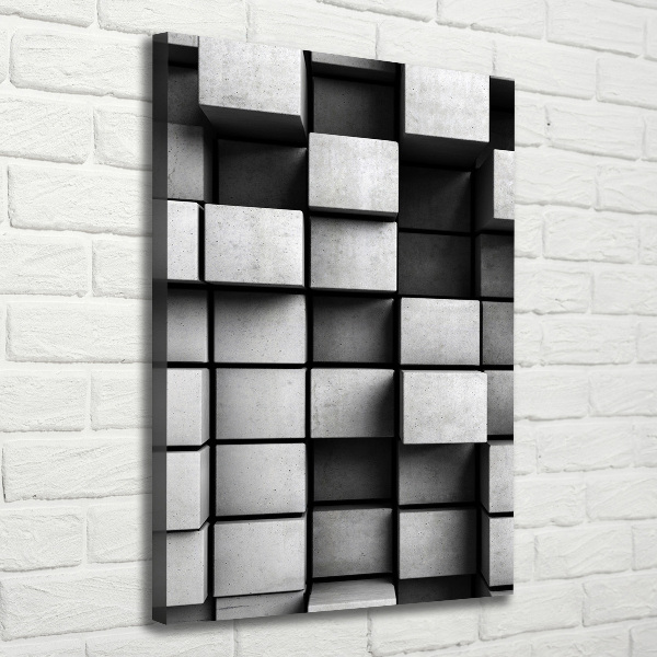 Stampa quadro su tela verticale Astrazione