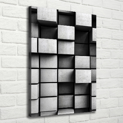 Stampa quadro su tela verticale Astrazione