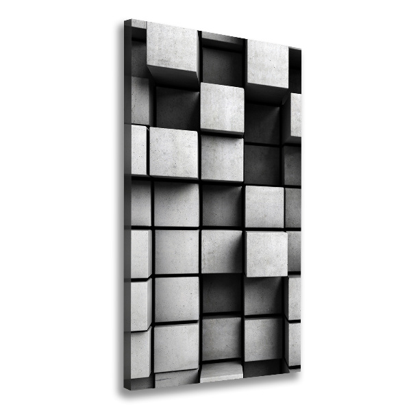 Stampa quadro su tela verticale Astrazione