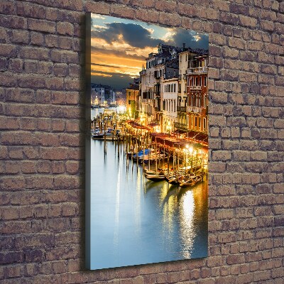 Quadro foto su tela verticale Venezia, Italia