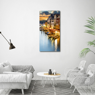 Quadro foto su tela verticale Venezia, Italia