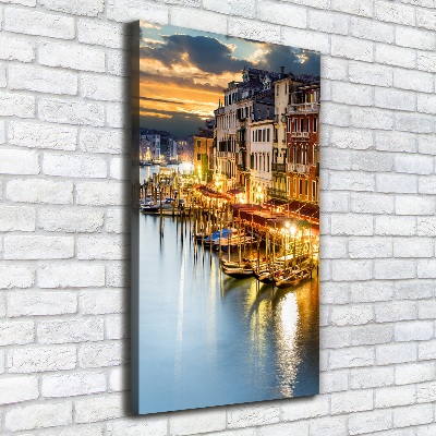 Quadro foto su tela verticale Venezia, Italia