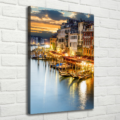 Quadro foto su tela verticale Venezia, Italia