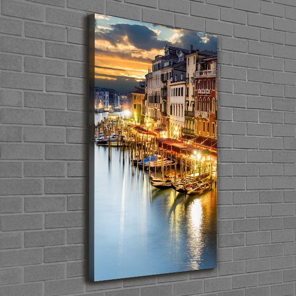 Quadro foto su tela verticale Venezia, Italia