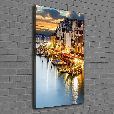 Quadro foto su tela verticale Venezia, Italia