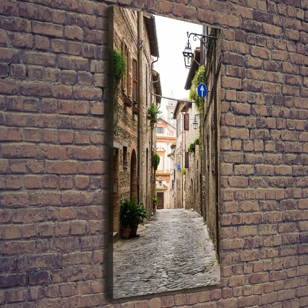 Quadro foto su tela verticale Strade italiane