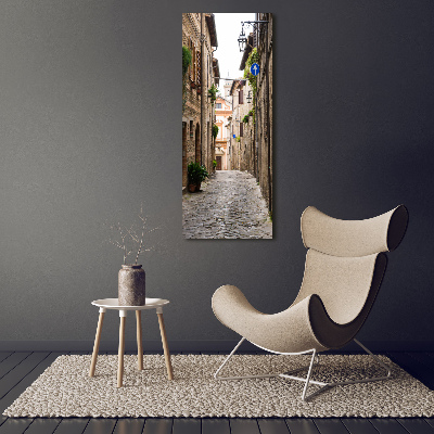 Quadro foto su tela verticale Strade italiane
