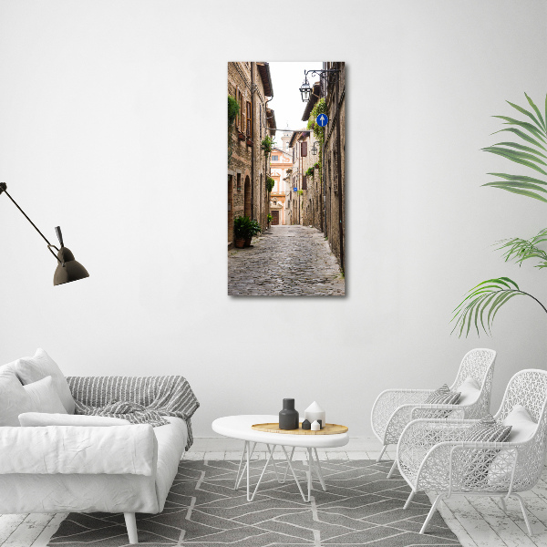 Quadro foto su tela verticale Strade italiane