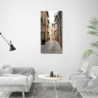 Quadro foto su tela verticale Strade italiane