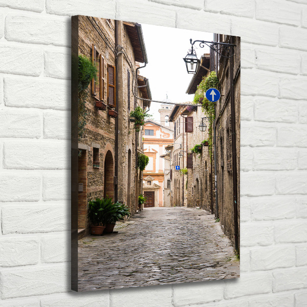 Quadro foto su tela verticale Strade italiane